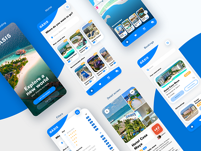 OASIS - Workout mobile app concept design (UI/UX) Screen app design inspiration movil product prototype screen ui user user interface ux ux design ux ui uxui uxui design