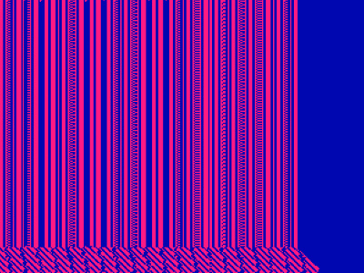 Pixel Rain 80s 8bit design glitch art illustration retro synthwave vintage