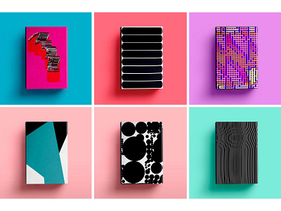 Book Cover Designs abstract book cover art book cover design book cover mockup book covers cover art geometric notebook design notebook mockup pattern pattern design publishing surface pattern