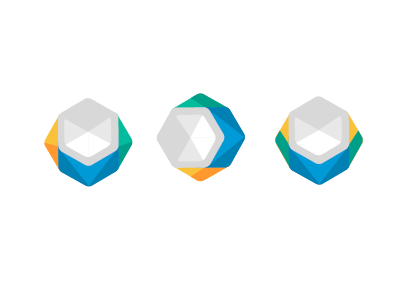 dccper logo design d dccper flat geometry hexagon logo triangle