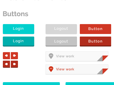 Ui design kit buttons design first kit ui