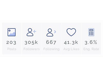 Icon designs for an App connecting Brands to Brand Influencers calculator design heart icon instagram person picture social startup vector webapp