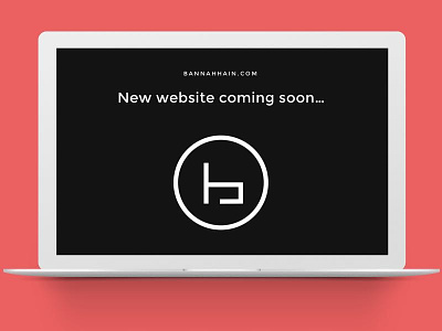 Bannahhain - Website Coming Soon for 2017 coming soon design new new website new years resolution ui ux website