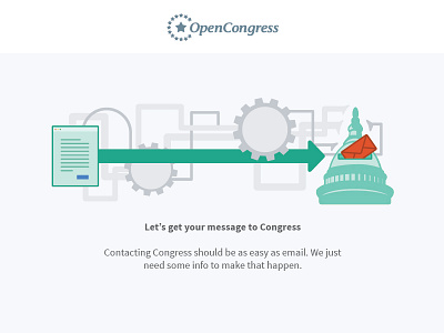 Contact Congress Illustration email illustration machine pipes sunlight foundation us capitol