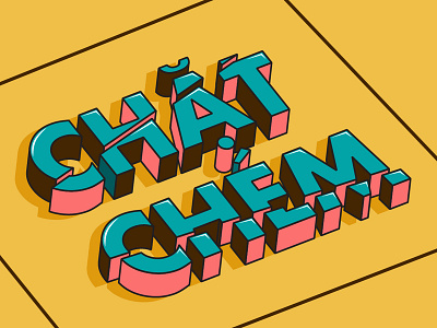 Chat Chem colorful design everyday flat haidangln illustration illustrator typography vector