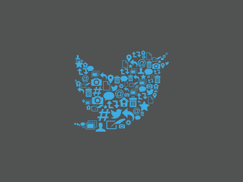 Twitter Logo Icons by Fadjar on Dribbble