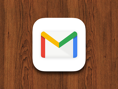 Gmail App Icon ✉️ app gmail google icon mail realism ui