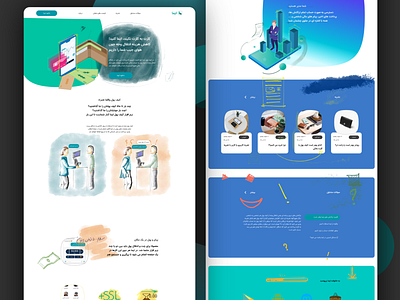 eWallet Landing Page drawing ewallet fresco hand drawn landing page design landingpage pencil pencil drawing sketch wallet wallet ui walletapp webdesign website website design xd