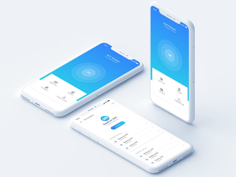 Wifi Hotsopt by Shamim Anwar on Dribbble