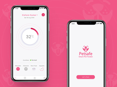 Smart Pet Feeder App Designs Themes Templates And Downloadable