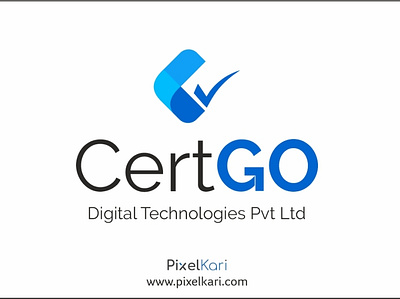 Cert GO Digital Technologies - Logo Branding 2020 brand branding agency branding design design dribbble featured graphic design hello hello dribbble invite latest new top