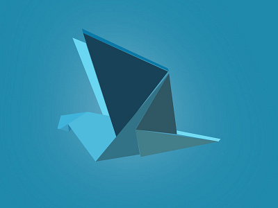 Origami Vector Dove bird bird icon bird logo dove illustration logo origami vector vector art