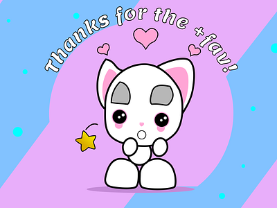 Thanks For The Fav character cute design deviantart fella illustration mascot vector