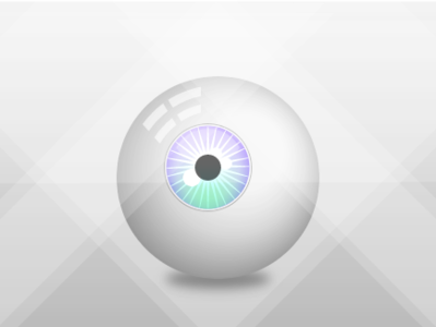 Vector 3d Eyeball 3d design eyeball illustration vector