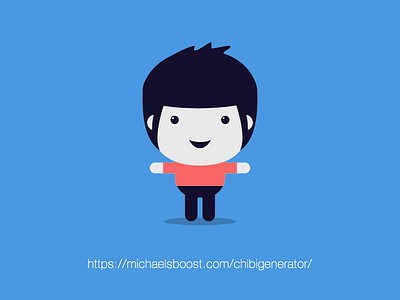 Introducing The New Chibi Character Generator App animation character chibi design flat flatdesign illustration kawaii vector