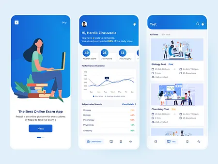 Online Exam designs, themes, templates and downloadable graphic ...