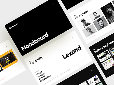 Moodboard - Pitch branding minimal mood board moodboard pitch pitch presentation ui website branding wireframe