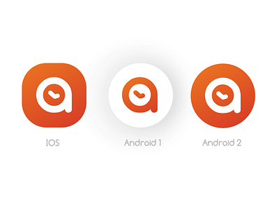 Aroundy App Icons app design clock time tracking time traking app uidesign uxdesign