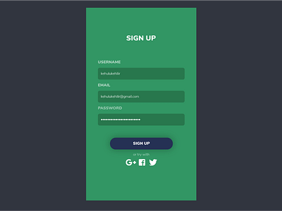 Sign Me Up ! 001 dailyui graphic illustration mobile apps design ui ux web design