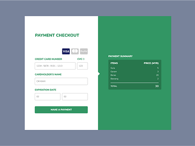 Payment Checkout