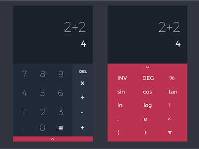 Calculator 004 dailyui graphic illustration mobile apps design ui ux web design