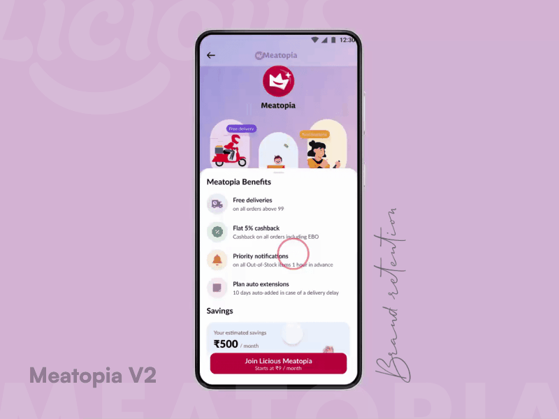 Licious Meatopia V2 ... 3d animation branding design illustration interaction design licious loyalty motion graphics retention ui ux