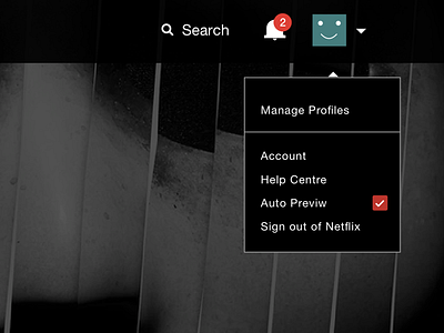 Netflix Auto Preview Option 5ideasaday design netflix ui ux