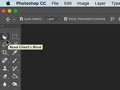 Read Client's Mind Photoshop Tool