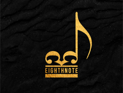Eighth Note | Logo branding design flat logo minimal