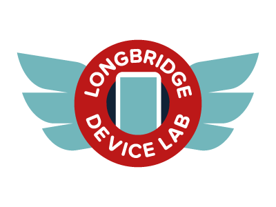 Logo Concept 03 circles device lab logo wings