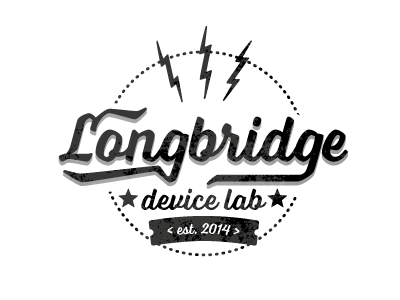 Logo Concept 04 device lab logo retro voltage