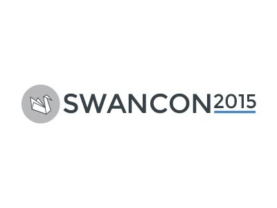 Swancon Logo v01-01 conference logo origami swan