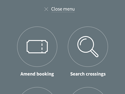 Net Magazine Design Challenge – Menu icon menu mobile offcanvas responsive