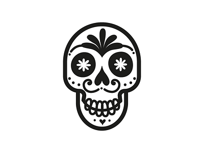 Calaca calaca day of the dead mexican skull sugar skull
