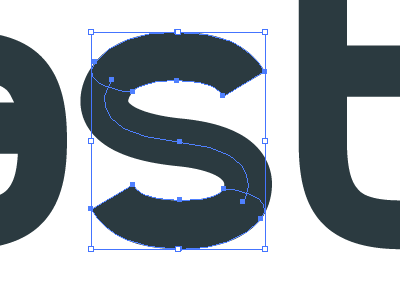 S is always the most difficult letter logo logotype s type typography