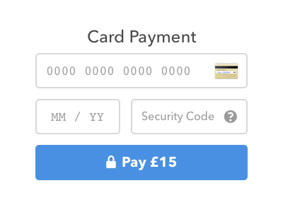 Credit Card Checkout v02