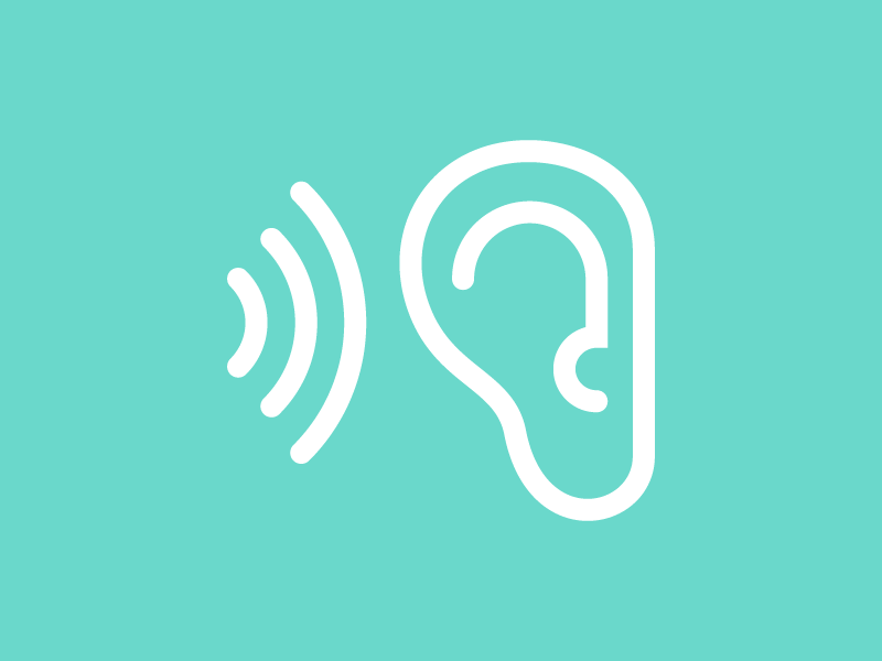 Hear icon by Benjy Stanton on Dribbble