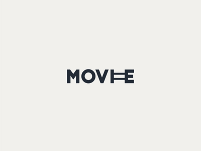 Movie Logo app brand brand design brand identity branding design design art designer gaphic graphicdesign icon logo logo design logos logotipo logotype logotypedesign minimal movie movie art