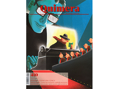 Quimera Magazine #410 cinema literature magazine magazine cover writing machine