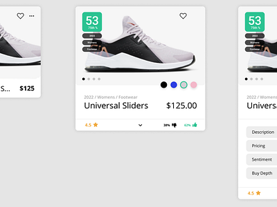 Advanced Product Cards ecommerce ui ux