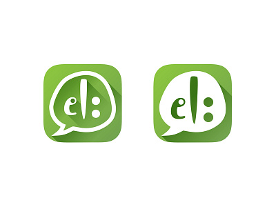 El: talking app logo