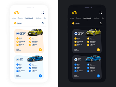 Rent a car car design figma logo mobile rent ui ux web