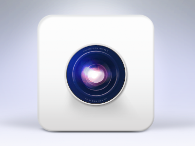 iOS app camera icon