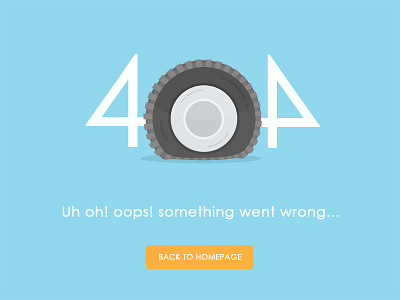 404 page! 404 application error oops page screen ui ux website