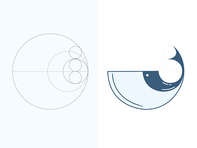 Whale design dribbble flat graphics icon illustration shot simple ui ux