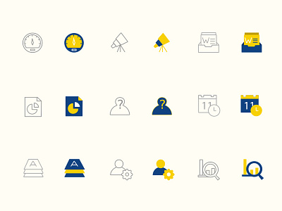 Line and filled icons!! design dribbble flat graphics icon illustration shot simple ui ux