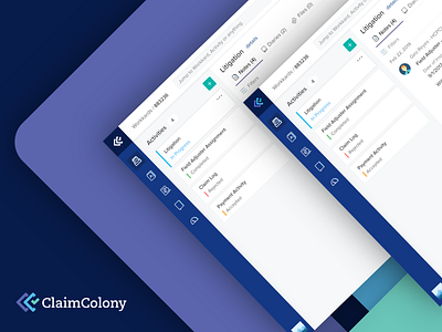 ClaimColony [CC] Branding application applogo art brandidentity brandmark claimcolony concept creative exzeo ideas illustration insurance logo logodesign product branding product design producticon productlogo ui ux