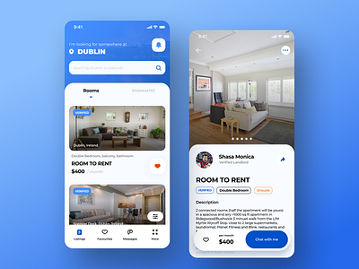 Roommates - The rooms and roomie finder app