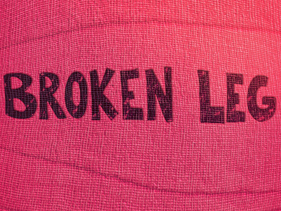 Broken Leg Title Style Frame