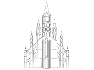 Cathedral Outlines